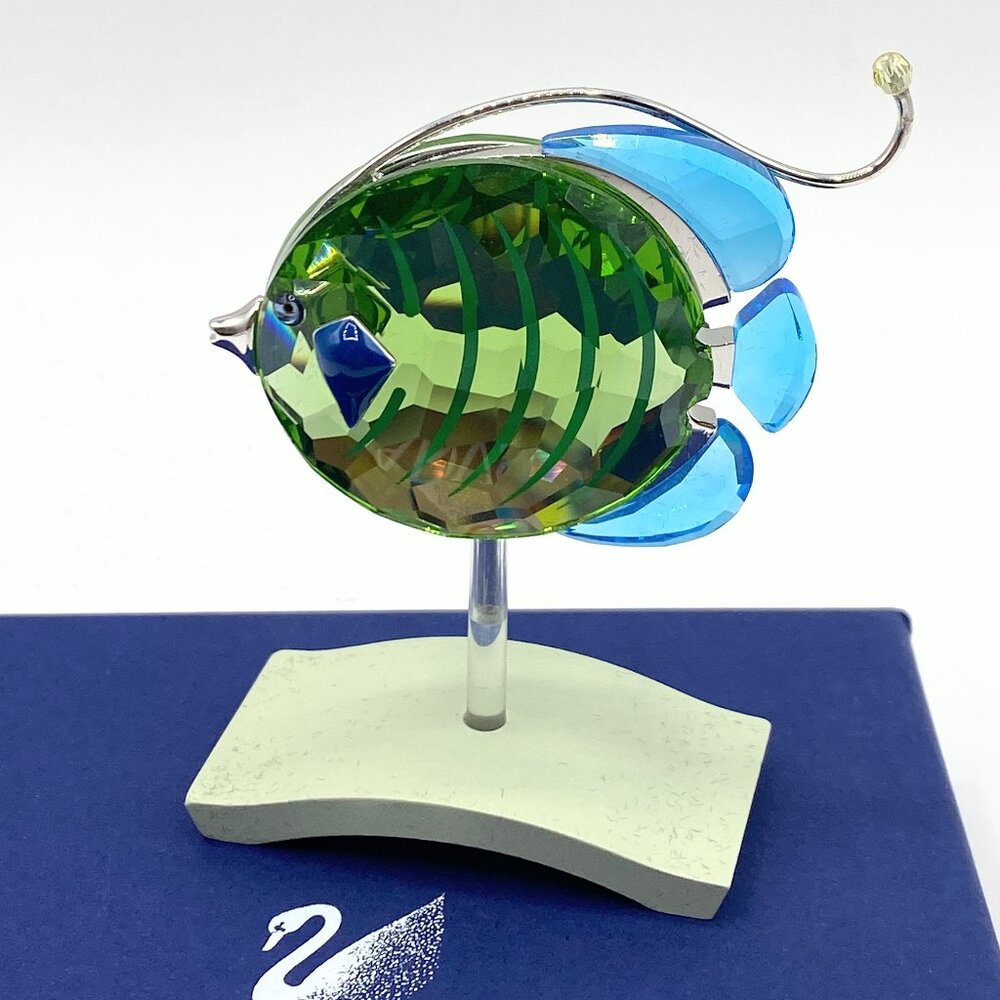 Swarovski Crystal Paradise Chira Exotic Fish 626204 Retired COA MIB S29